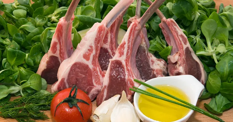 Grillade lammracks