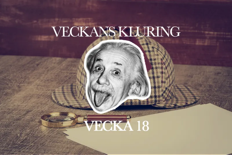Veckans kluring - Vecka 18