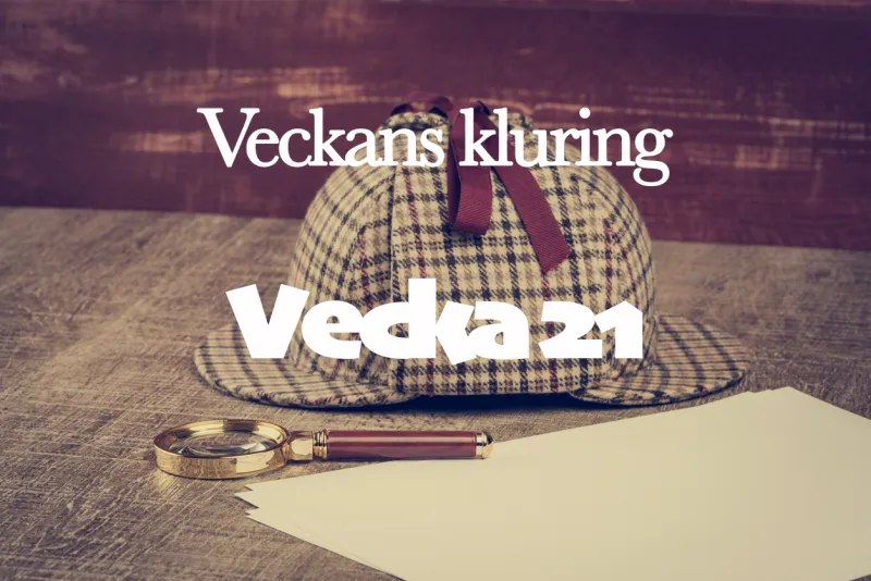 Veckans kluring - Vecka 21