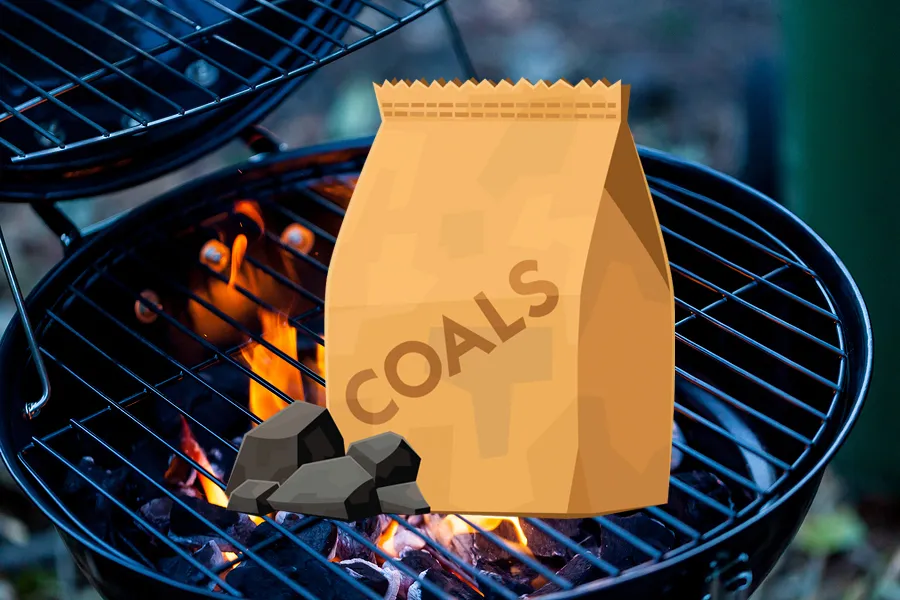 Så öppnar du påsen med grillkol eller potatis