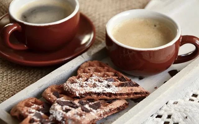 Godaste chokladvåfflorna