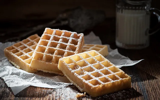 Recept på belgiska våfflor