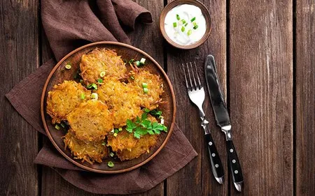 Rösti med ost och morot