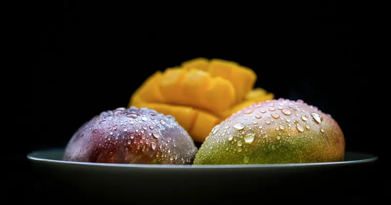 Mangosorbet - nyttig och enkel efterrätt